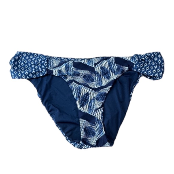 Lucky Brand Nomad Ikat Reversible Side Sash Hipster Bikini Bottom - Picture 5 of 12